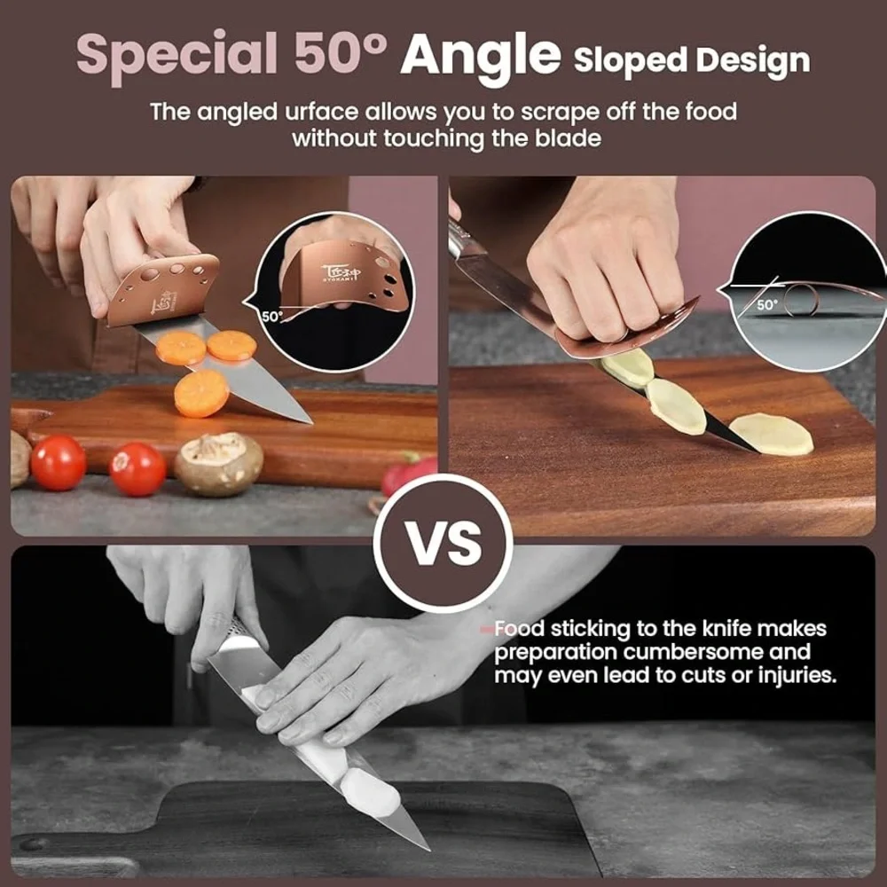 2pc Stainless Finger Guard Set